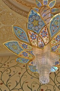 In der Sheikh Zayed Moschee